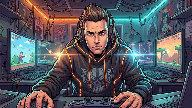 糖心vlog原创游戏测评视频《极速狂飙》